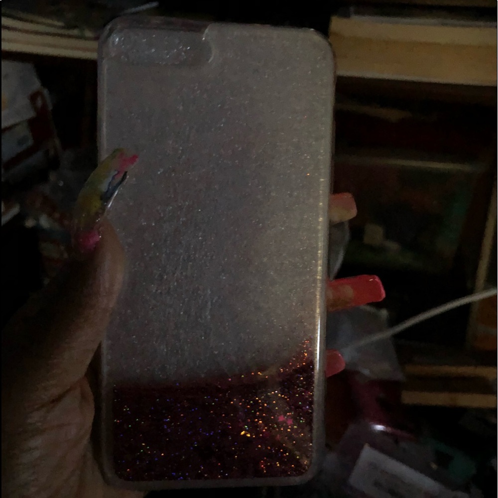 Two iPhone 7/8 Plus glitter cases